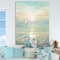 Designart - Sunrise Boat I - Nautical & Coastal Premium Canvas Wall Art